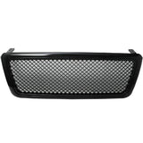 04-08 Ford F150 All Black Mesh Front Hood Grill Grille