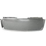 07-14 Chevy Tahoe Suburban Avalanche Mesh Chrome Hood Grille