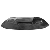 15-20 Dodge Charger SRT Style Hood Scoop Vent Black - Aluminum