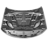 15-20 Dodge Charger SRT Style Hood Scoop Vent Black - Aluminum