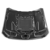 15-17 Ford Mustang 2Dr GT500 Style Aluminum Front Hood - Black