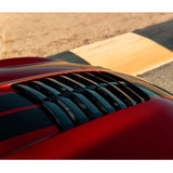 18-20 Ford Mustang 2Dr GT500 Style Aluminum Front Hood - Black