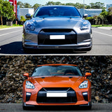 09-22 Nissan R35 GTR Facelift Style (17+) Front Hood Replacement - Aluminum