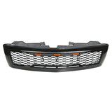 07-13 Chevy Silverado 1500 Front Bumper Hood Mesh Grille - Gloss Black