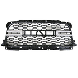 19-20 Dodge Ram 2500 3500 Front Bumper Upper Grille w/ LED - Matte Black