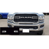 19-20 Dodge Ram 2500 3500 Front Bumper Upper Grille w/ LED - Gloss Black