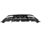 19-20 Dodge Ram 2500 3500 Front Bumper Upper Grille w/ LED - Gloss Black