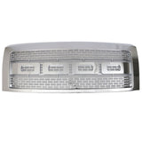09-14 F150 Raptor Style Front Bumper Grille Hood Mesh With Shell - Chrome