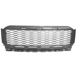 21+ Ford F-150 Front Mesh Bumper Hood Grill Grille ABS Raptor Style - Gray