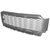 21+ Ford F-150 Front Mesh Bumper Hood Grill Grille ABS Raptor Style - Gray