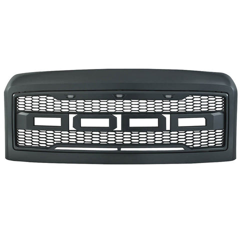 08-10 Ford F250 F350 New Raptor Style Front Bumper Grille