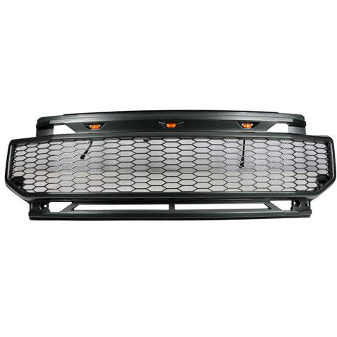 20-22 Ford F250 F350 F450 F550 Super Duty Raptor Front Bumper Grille Grey