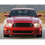 13-14 Ford Mustang Shelby GT500 Style Upper Grille With Mesh For V6 GT