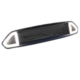 18-19 Ford Mustang Upper Grille with Yellow Turn Signal White LED Light