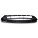 18-19 Ford Mustang Front Upper Grid Grille Matte Black - ABS