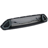 18-19 Ford Mustang Front Bumper Hood Grille w/ DRL LED Smoke Lens - ABS