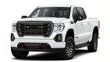 Fits 19-20 GMC Sierra 1500 Front Bumper Hood Grille Gloss Black