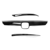 21-22 Honda Accord Sedan OE Hood Bonnet Grille Trim - Gloss Black 3PCS