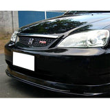01-03 Honda Civic Type RS Black Front Hood Grille