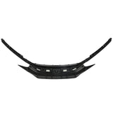 16-17 Honda Civic OE Style Glossy Black Front Bumper Grille Hood Mesh