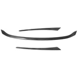 22-23 Honda Civic MD Hood Bonnet Grille Trim - Carbon Fiber Print 3PCS