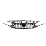 22-23 Honda Civic Si & Hatchback Tpye R Style Upper Grille - Gloss Black ABS