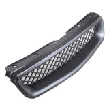 96-98 Honda Civic Type-R style Black Mesh ABS Front Hood Grille Grill