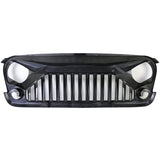 07-17 Jeep Wrangler JK V2 Style Topfire Monster Fury Front Hood Grill