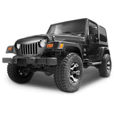 97-06 Jeep Wrangler TJ V1 Style ABS Angry Bird Black Front Hood Grill