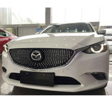 14-17 Mazda 6 Front Bumper Hood Mesh Grille Guard - ABS