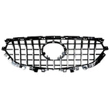 17-18 Mazda CX-5 Mesh Style Chrome Front Bumper Hood Grille Insert Guard