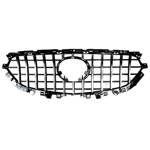 17-18 Mazda CX-5 Mesh Style Chrome Front Bumper Hood Grille Insert Guard