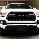 16-18 Toyota Tacoma TRD Style Front Grille Black with Emblem