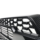 16-19 Toyota Tacoma Front Hood Bumper Grille Mesh Insert - Carbon Print