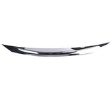 16-18 Honda Civic 10th Gen Chrome Front Bonnet Lip Hood Cover Trim Bar
