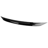 16-18 Honda Civic 10th Gen Glossy Black Front Bonnet Lip Molding Trim Bar
