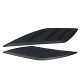 16-18 Honda Civic V3 Style Air Flow Vent Hood Vent Scoop Black - ABS