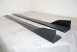 17 Lexus IS Side Skirts Extensions - ABS