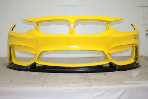 14- BMW 4 series F82 UNI1 Front Bumper Lip - PU