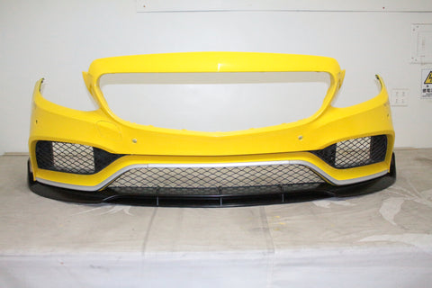 15-18 Mercedes Benz W205 C63 Front Bumper Lip Spoiler - PU