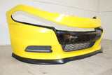 15-18 Dodge Charger RT IK Style Front Bumper Lip Spoiler - PU