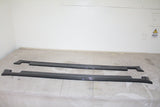 16- Tesla Model X 4D Side Skirt Extensions Maxton Style - Carbon Fiber