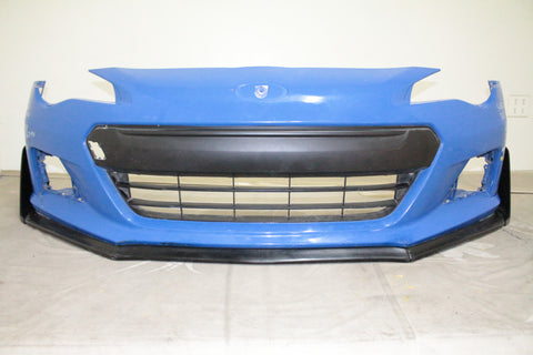 13-16 Subaru BRZ CS Style Front Bumper Lip Splitters Winglet 2PC - PU