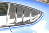 22-23 Subaru BRZ Toyota GR86 IK Style Rear Side Quarter Window Louvers - PC