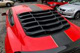 15-17 Ford Mustang Rear Window Louver K Style