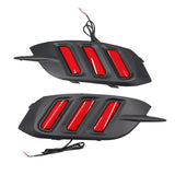 16-17 Honda Civic Sedan Rear Bumper Brake Lamp Red Light Sets