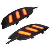 16-17 Honda Civic Sedan Rear Bumper Brake Lamp Red Light Sets