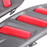 16-17 Honda Civic Sedan Rear Bumper Brake Lamp Red Light Sets