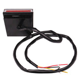 Universal Square Smoke LED Rear Tail Third 3RD Brake Lights Stop Safety Lamp