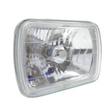 7X6 H4 H6014 H6052 H6054 Halo Diamond Headlights Lamps Square 7X6 Inch